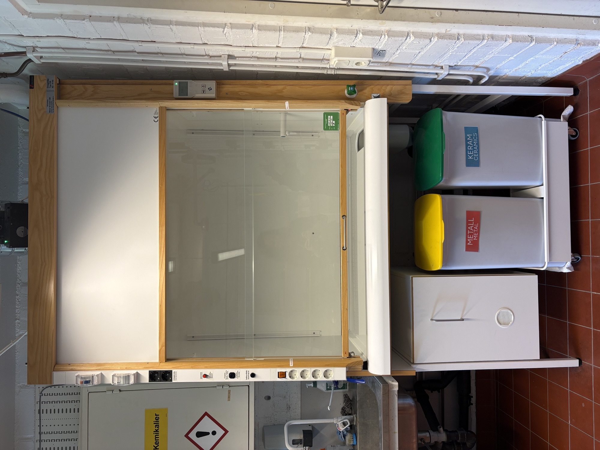 Picture of Fume Cupboard & Chemical Use  